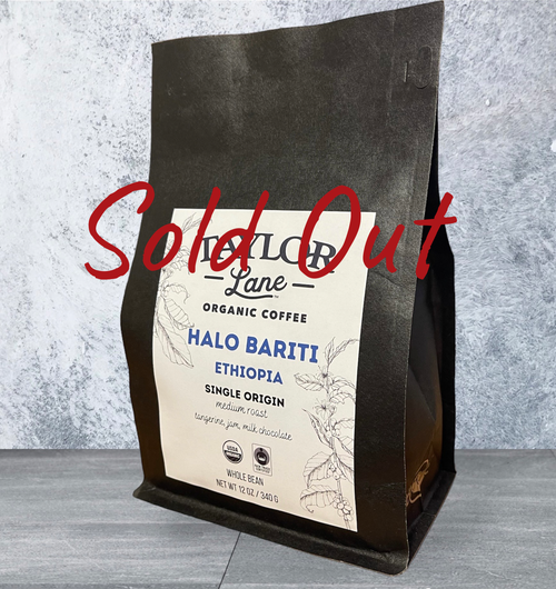 Organic         HALO BARITI -Ethiopian Single Origin