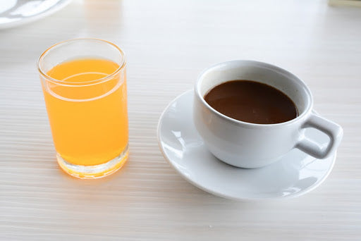 Fiber in Coffee VS Orange Juice