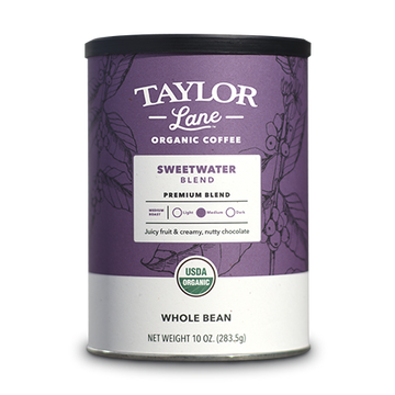 organic Sweetwater Blend premium blend whole bean